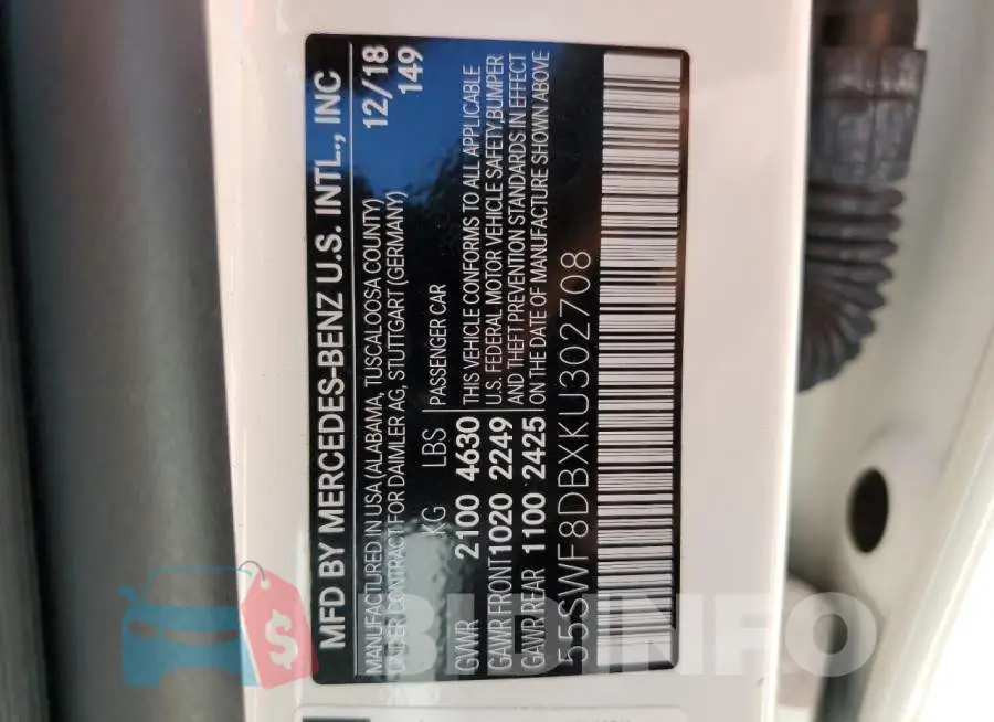 55SWF8DBXKU302708 Photo# 10