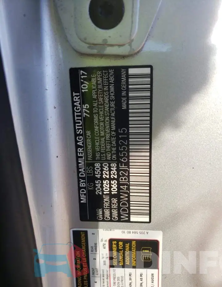 WDDWJ4JB2JF655215 Photo# 10