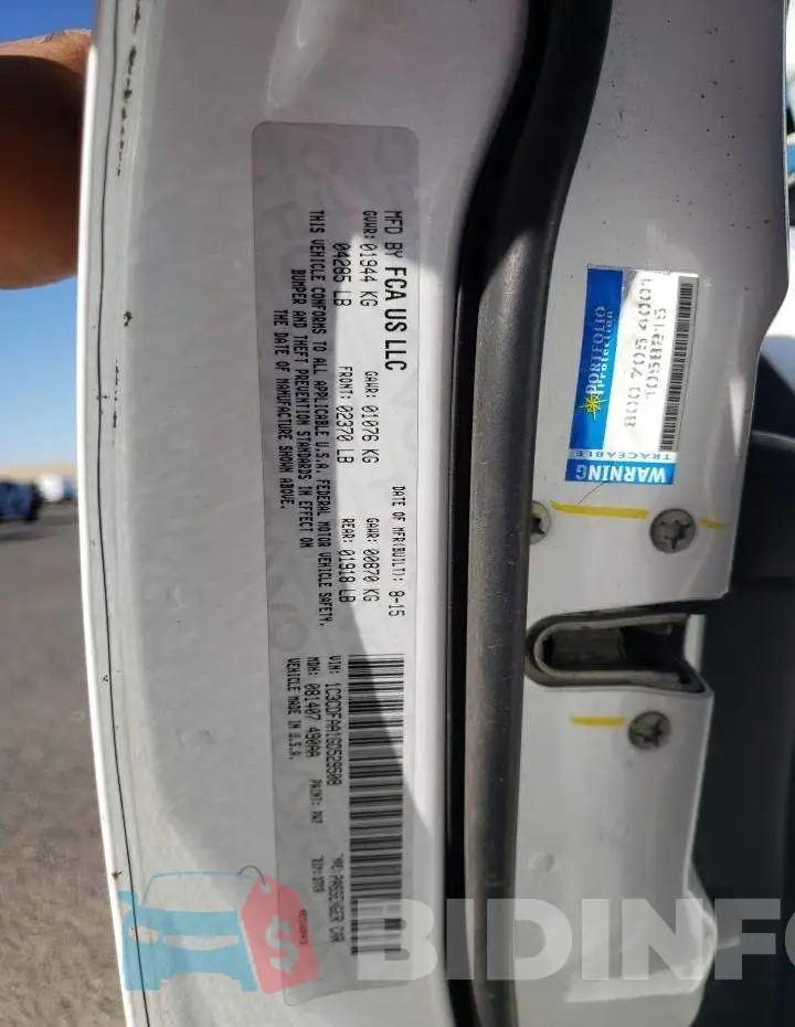 1C3CDFAA1GD529508 Photo# 10