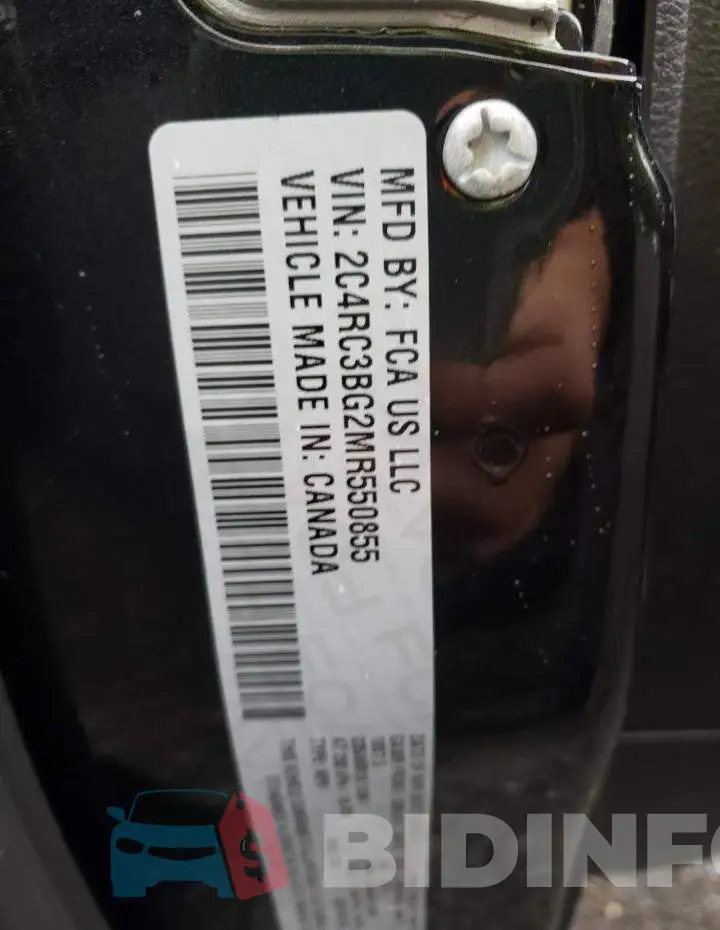 2C4RC3BG2MR550855 Photo# 10
