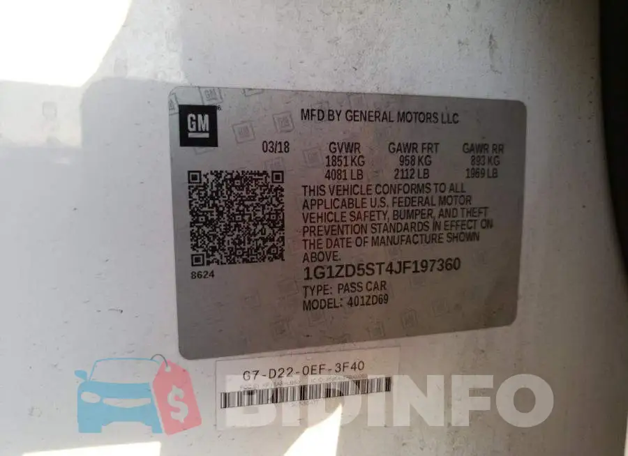1G1ZD5ST4JF197360 Photo# 10