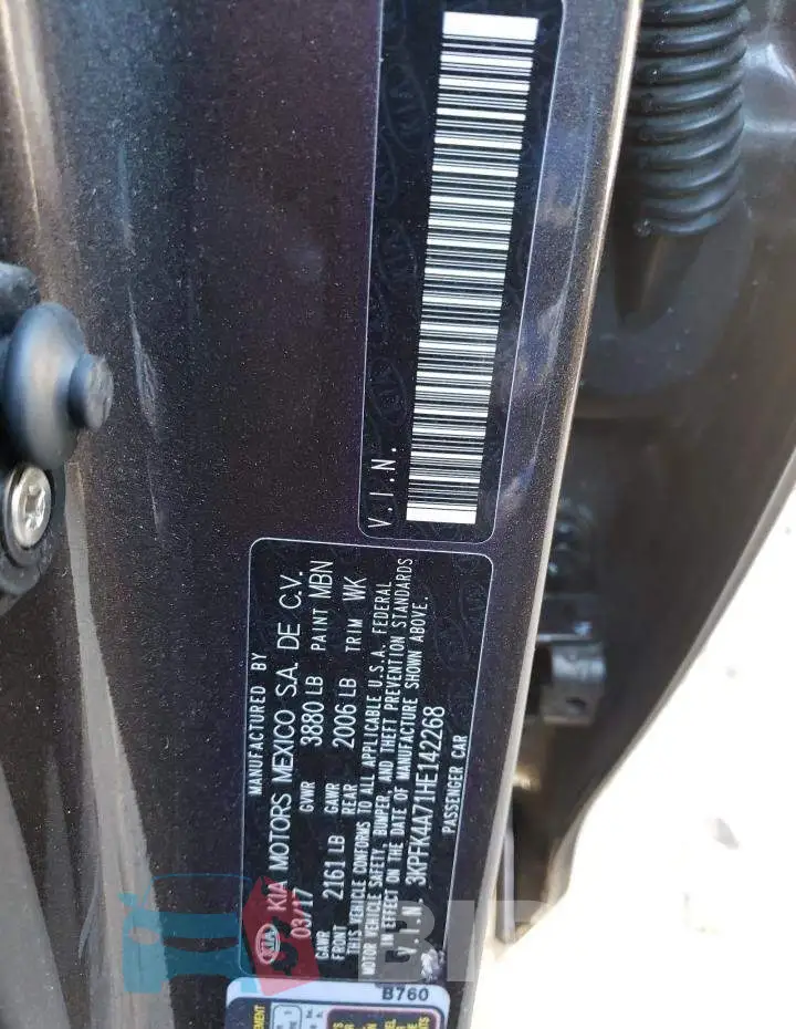 3KPFK4A71HE142268 Photo# 10