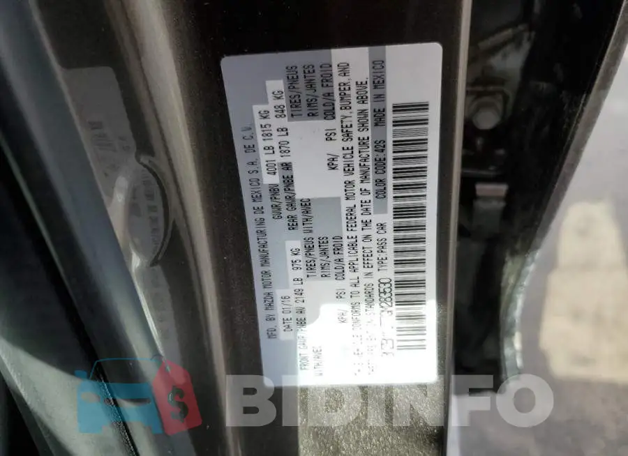 3MZBM1U77GM283530 Photo# 10