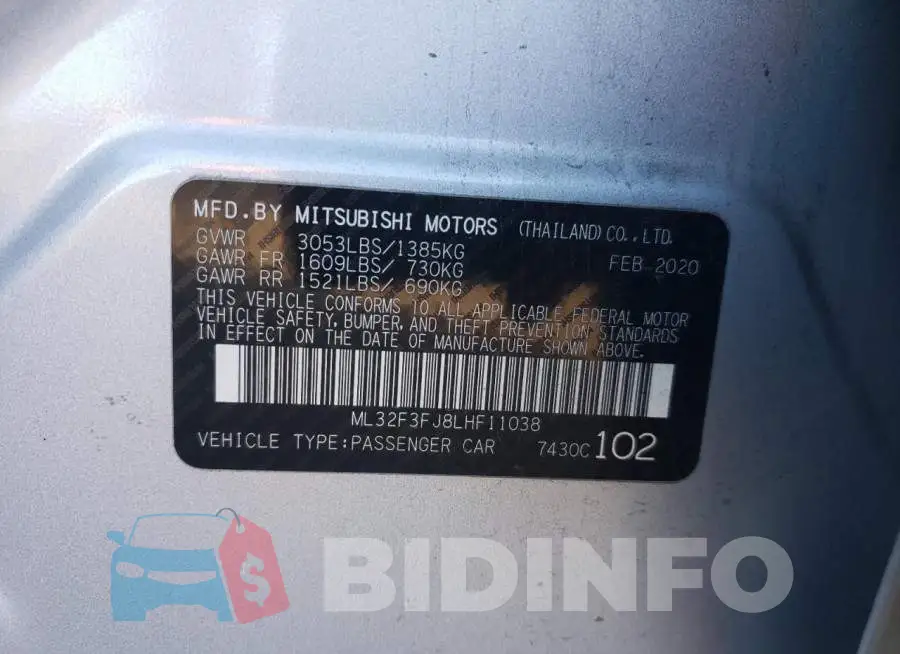 ML32F3FJ8LHF11038 Photo# 10