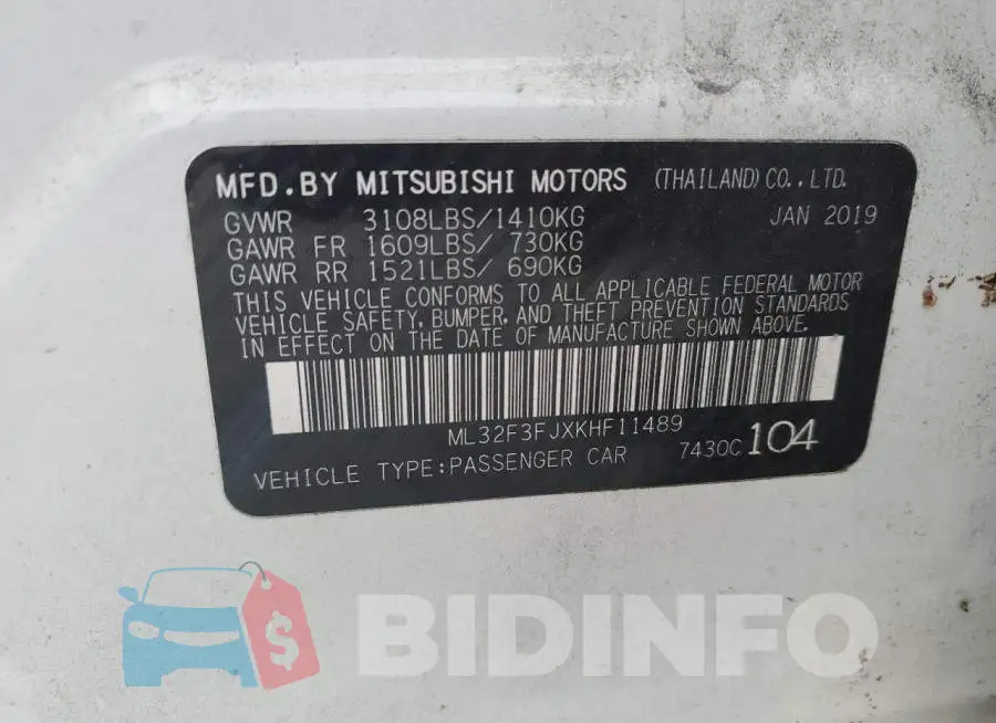 ML32F3FJXKHF11489 Photo# 10