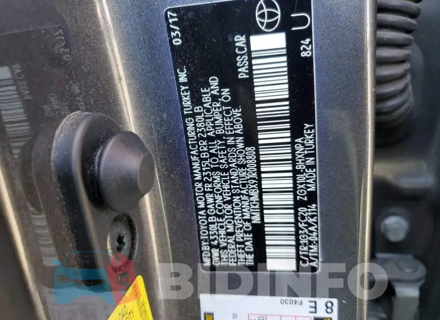 NMTKHMBX9JR008808 Photo# 10