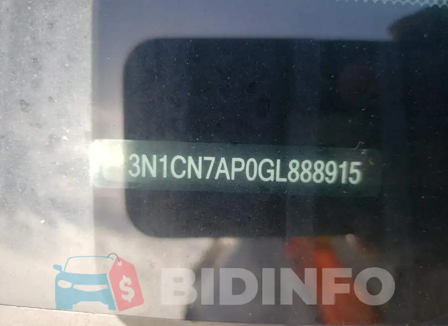 3N1CN7AP0GL888915 Photo# 10