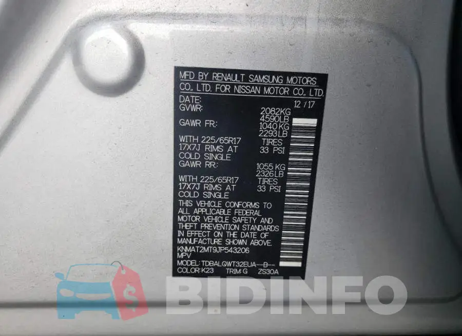 KNMAT2MT9JP543206 Photo# 10