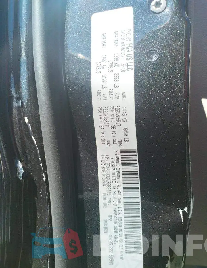 2C4RDGCGXGR363029 Photo# 10