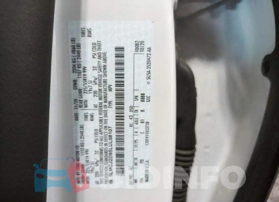 5LMCJ2D95LUL08107 Photo# 10