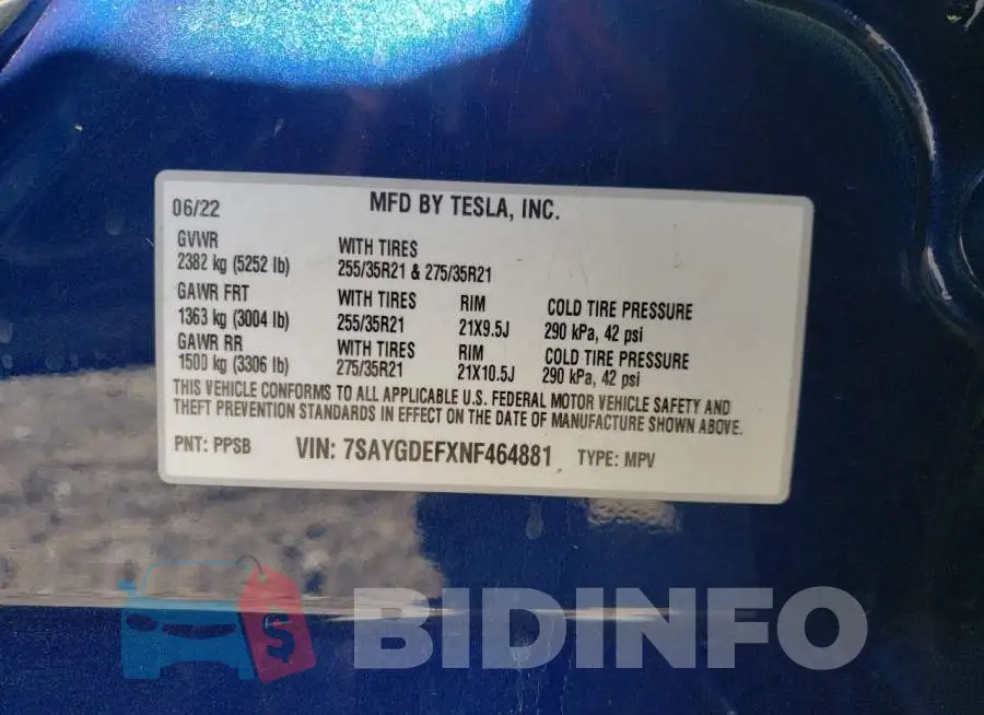 7SAYGDEFXNF464881 Photo# 10