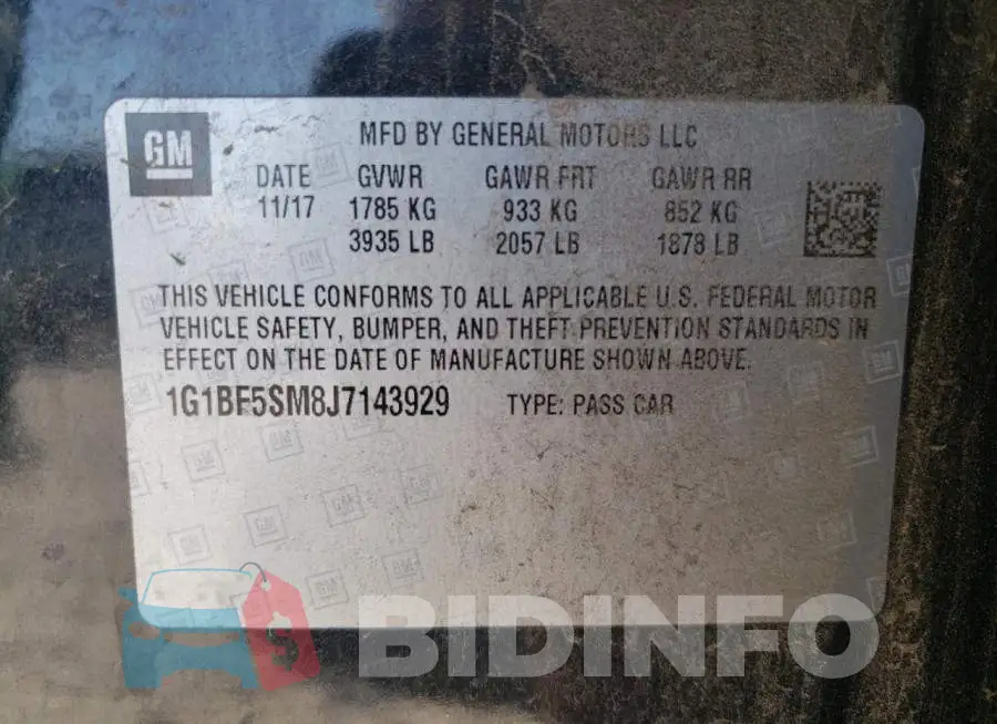 1G1BF5SM8J7143929 Photo# 10