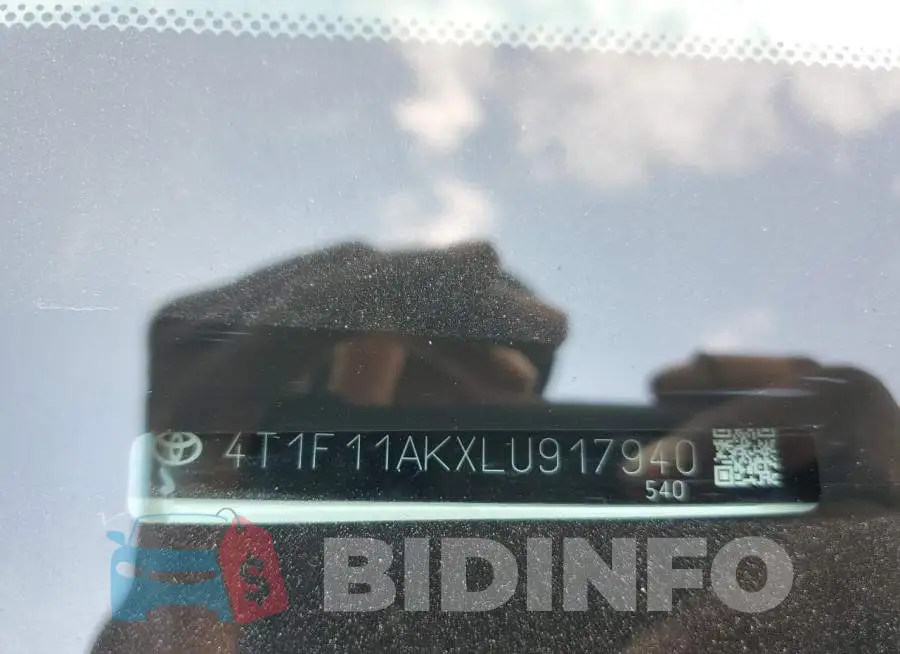 4T1F11AKXLU917940 Photo# 10