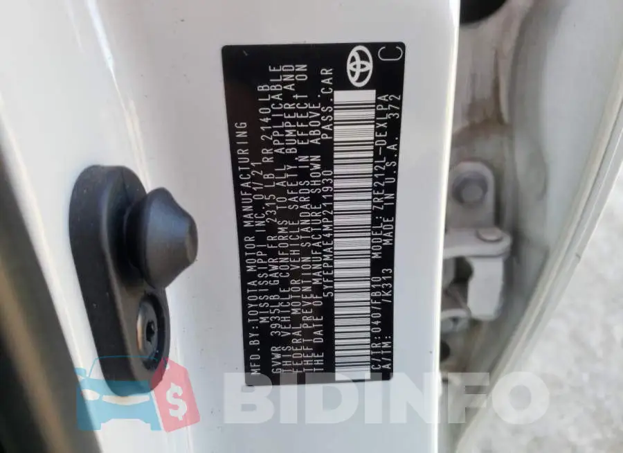 5YFEPMAE4MP211930 Photo# 10