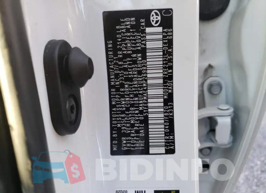 5YFEPMAE4MP269830 Photo# 10