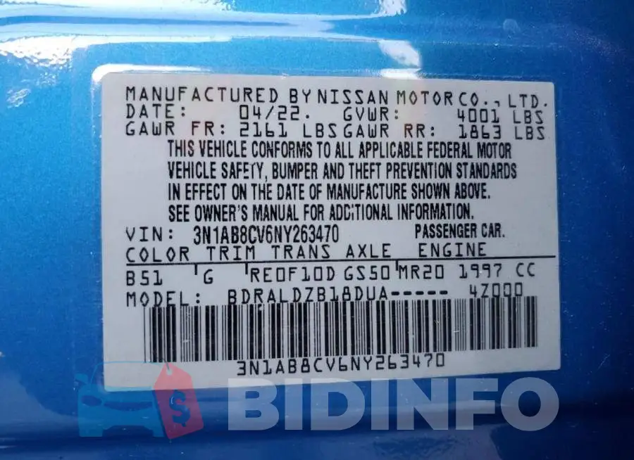 3N1AB8CV6NY263470 Photo# 10