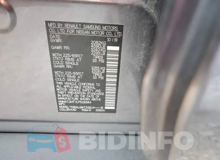 KNMAT2MT7LP526584 Photo# 10