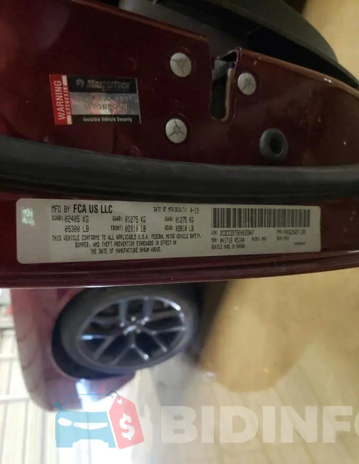 2C3CDZBT5KH632847 Photo# 10