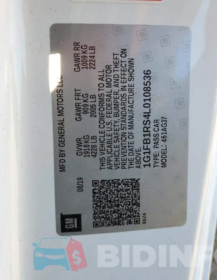 1G1FB1RS4L0108536 Photo# 10