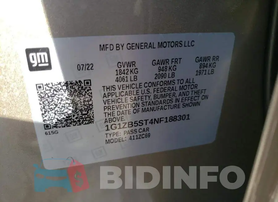 1G1ZB5ST4NF188301 Photo# 10