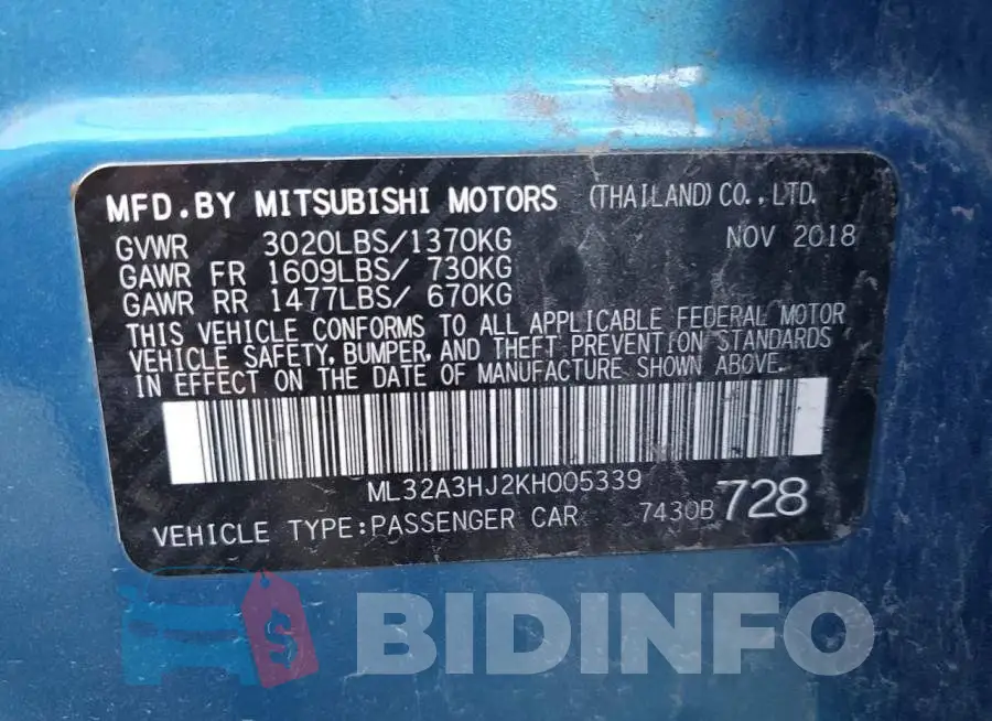ML32A3HJ2KH005339 Photo# 10
