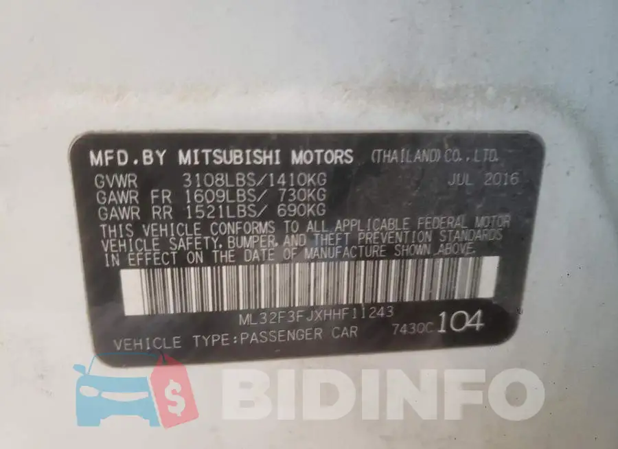 ML32F3FJXHHF11243 Photo# 13
