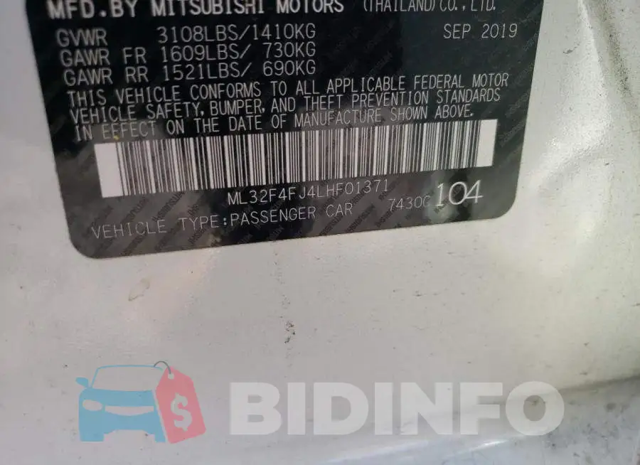 ML32F4FJ4LHF01371 Photo# 10