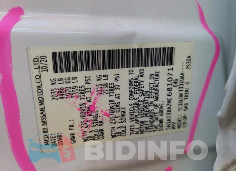 5N1AT3BA2MC681071 Photo# 10