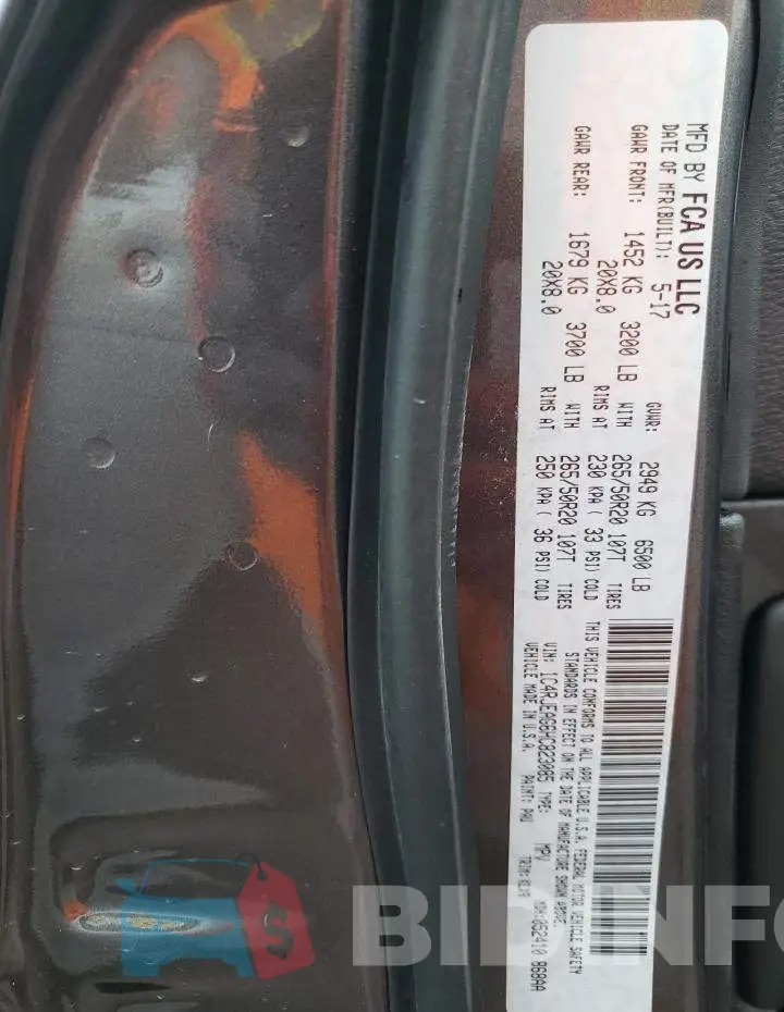 1C4RJEAG6HC823085 Photo# 13