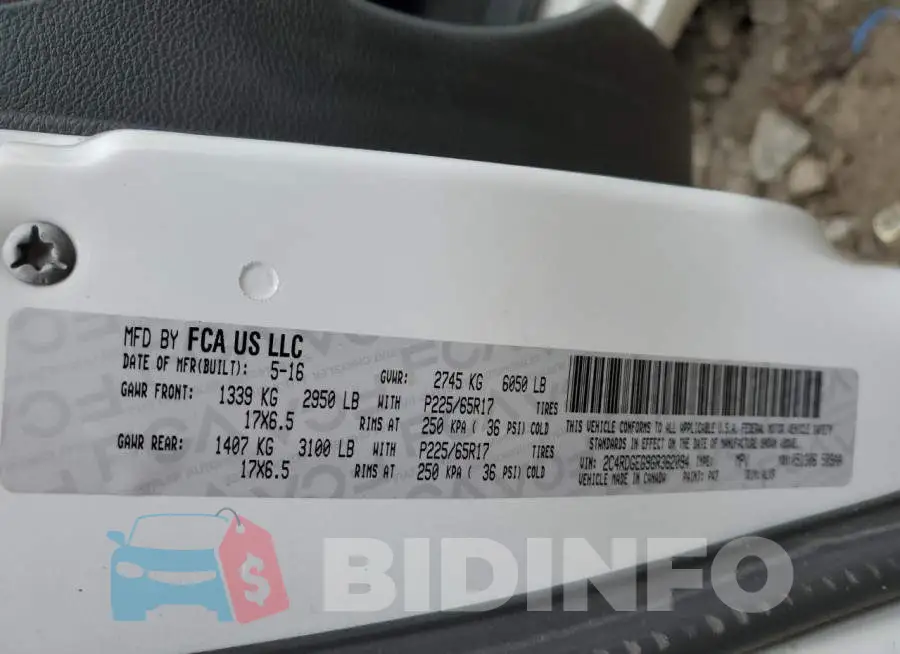 2C4RDGEG9GR362094 Photo# 10