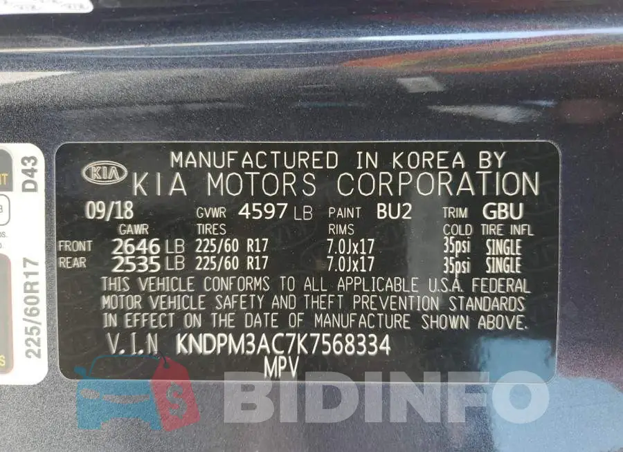 KNDPM3AC7K7568334 Photo# 10