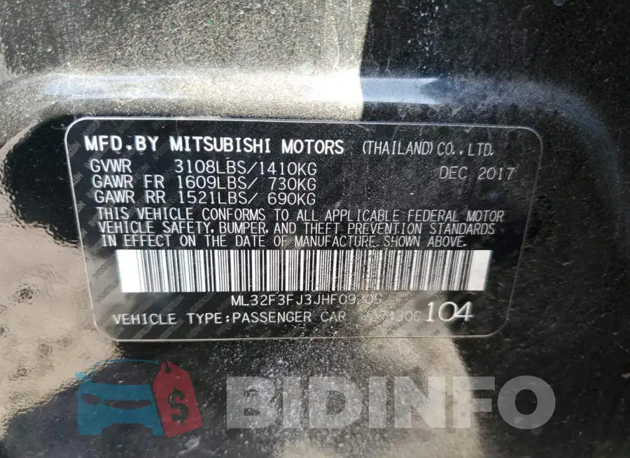 ML32F3FJ3JHF09209 Photo# 10