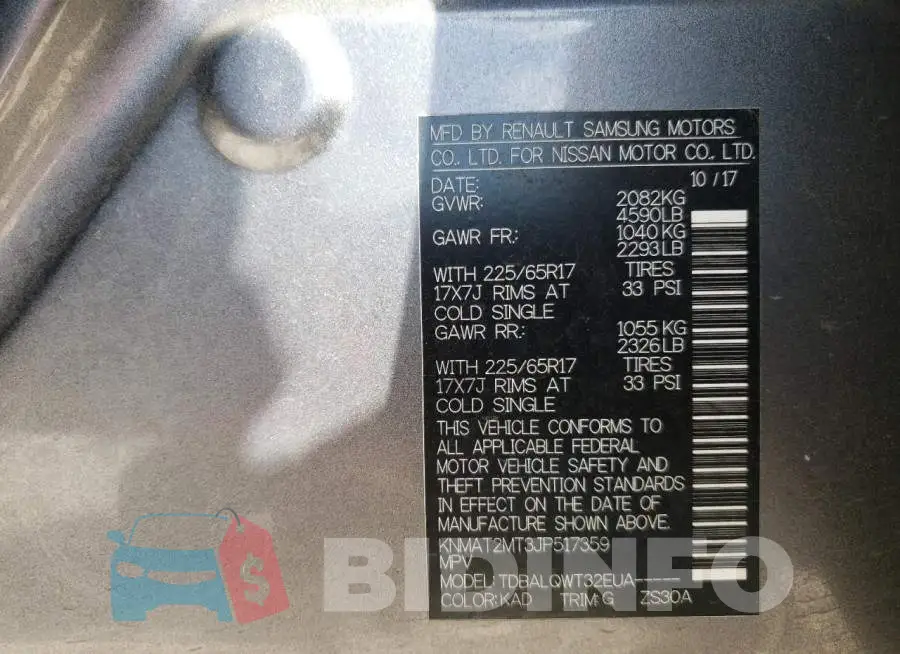 KNMAT2MT3JP517359 Photo# 10