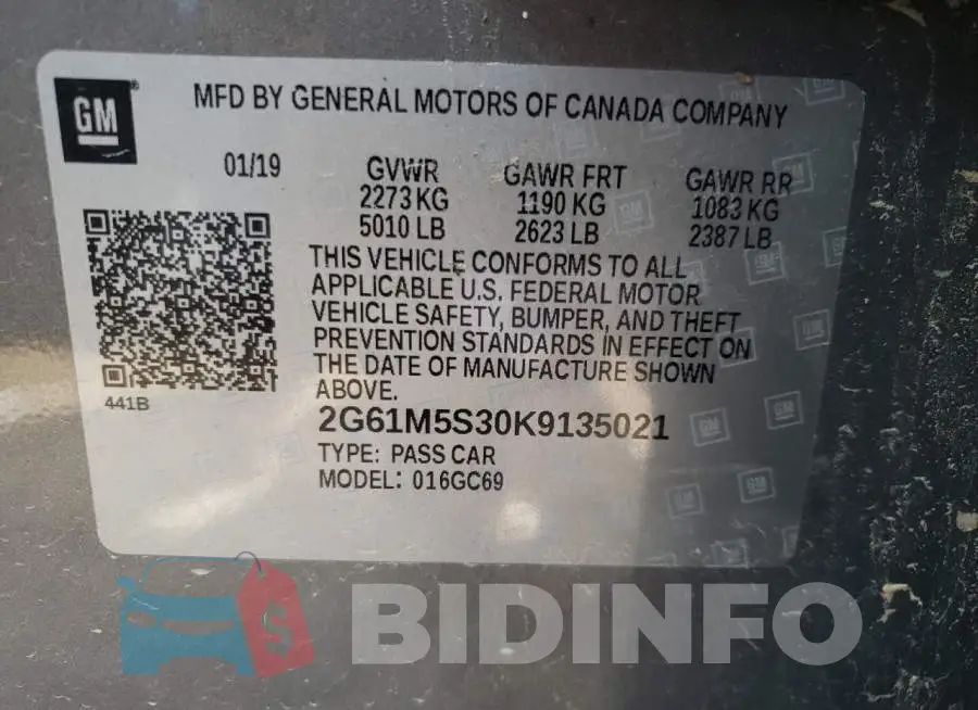 2G61M5S30K9135021 Photo# 10