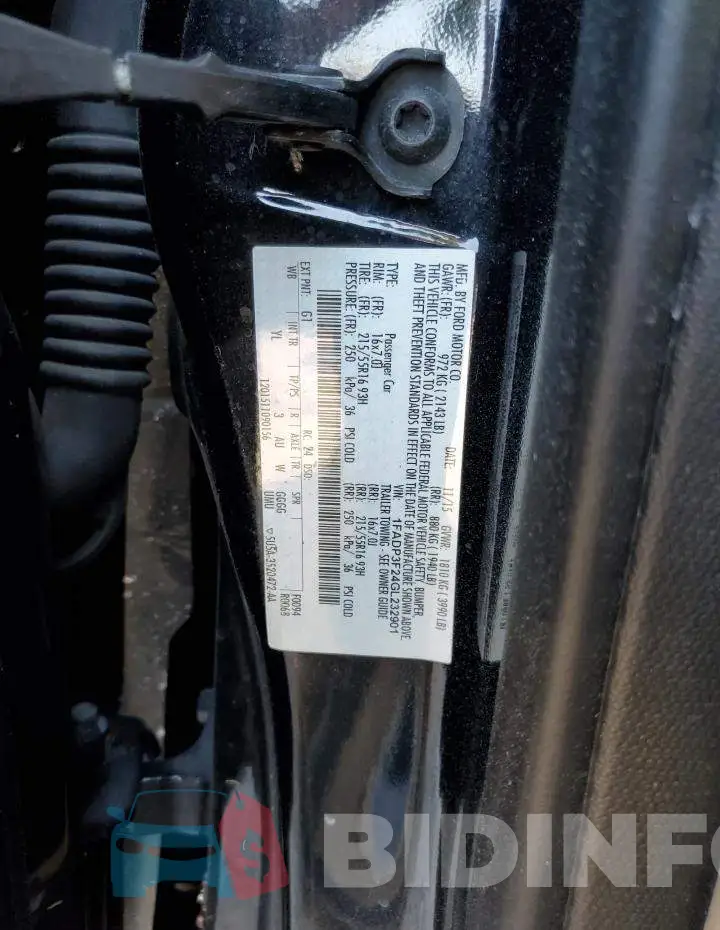 1FADP3F24GL232901 Photo# 10