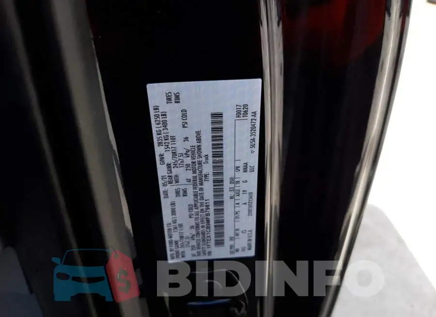 1FTEX1CB9MFB79811 Photo# 10
