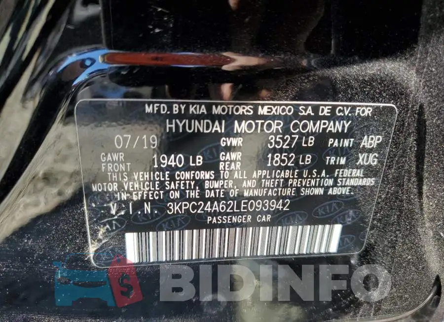 3KPC24A62LE093942 Photo# 10