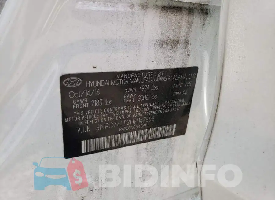 5NPD74LF2HH147553 Photo# 10