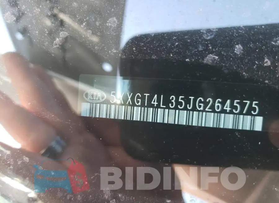 5XXGT4L35JG264575 Photo# 10