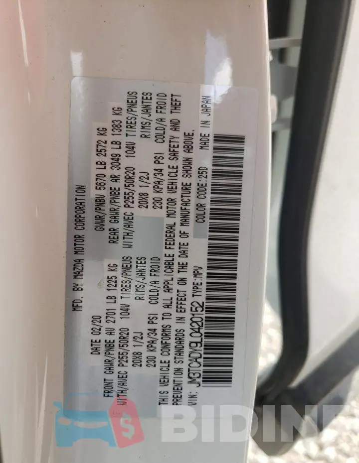 JM3TCADY9L0420152 Photo# 10