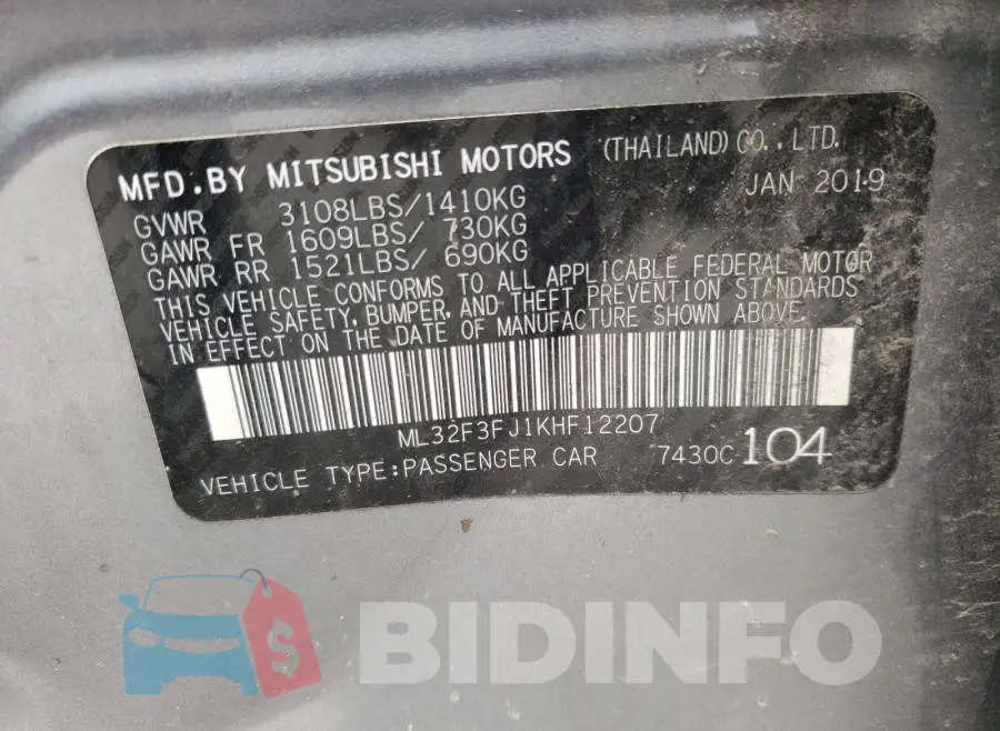 ML32F3FJ1KHF12207 Photo# 10