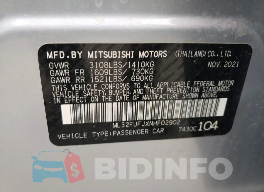 ML32FUFJXNHF02902 Photo# 12