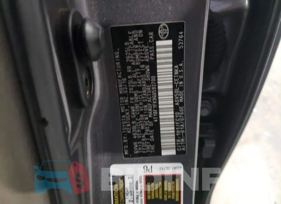 4T1BF1FK9GU592700 Photo# 10