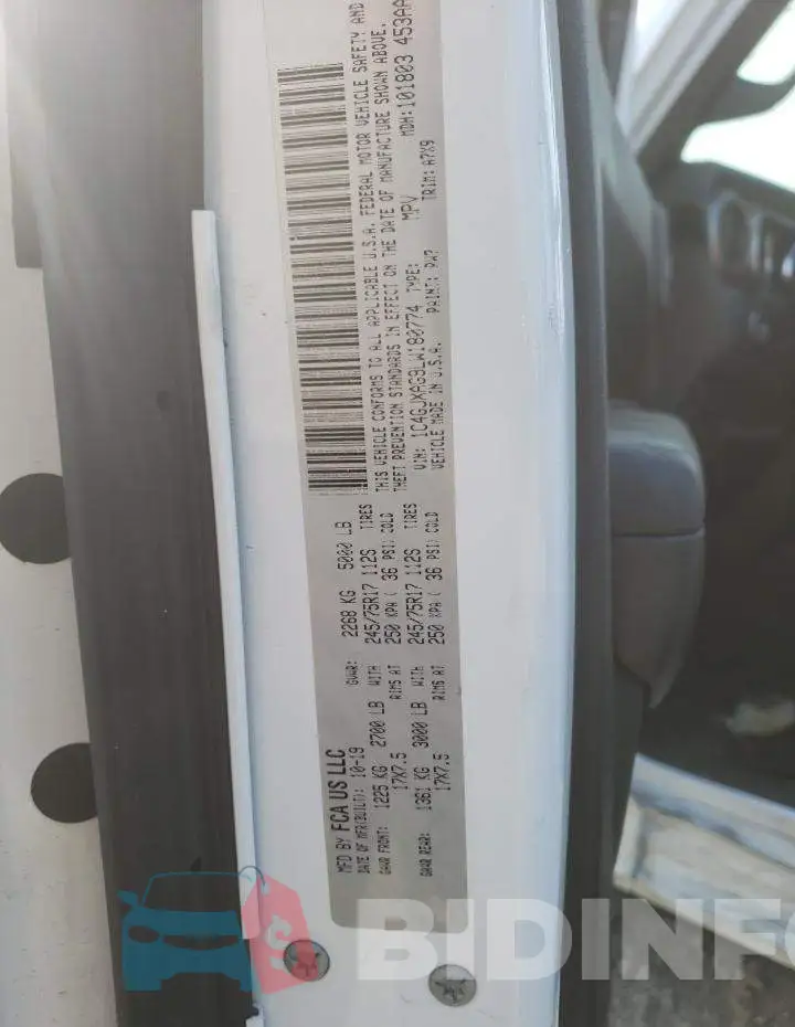 1C4GJXAG9LW180774 Photo# 10