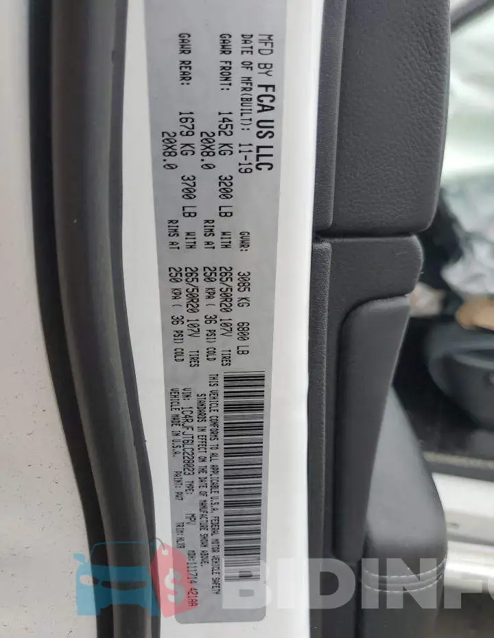 1C4RJFJT6LC228023 Photo# 10