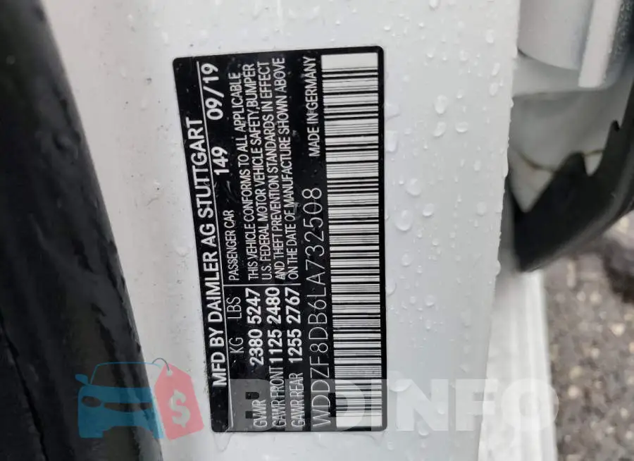 WDDZF8DB6LA732508 Photo# 10