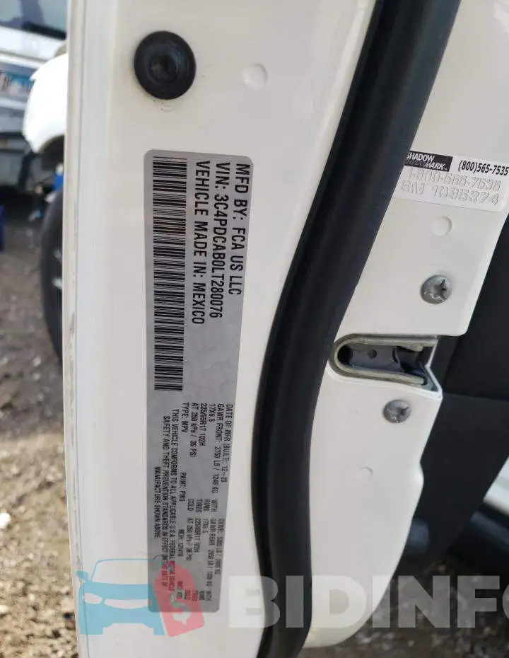 3C4PDCAB0LT280076 Photo# 10