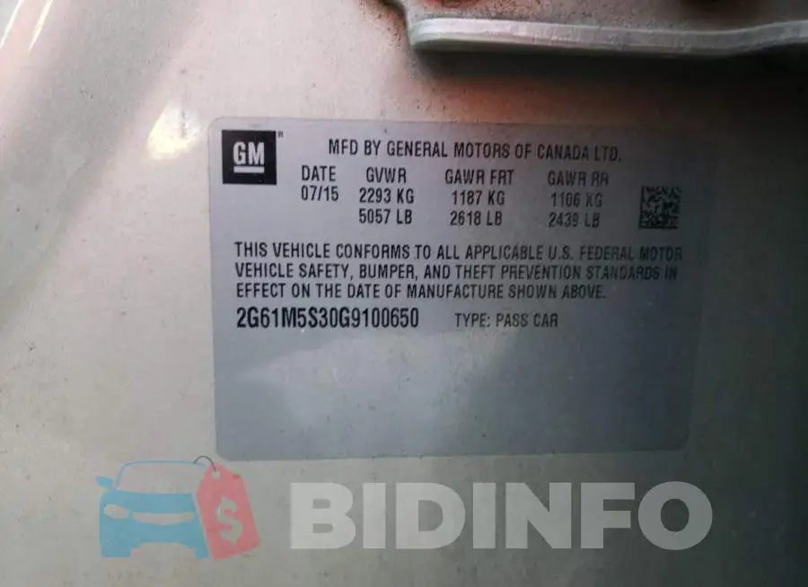 2G61M5S30G9100650 Photo# 10