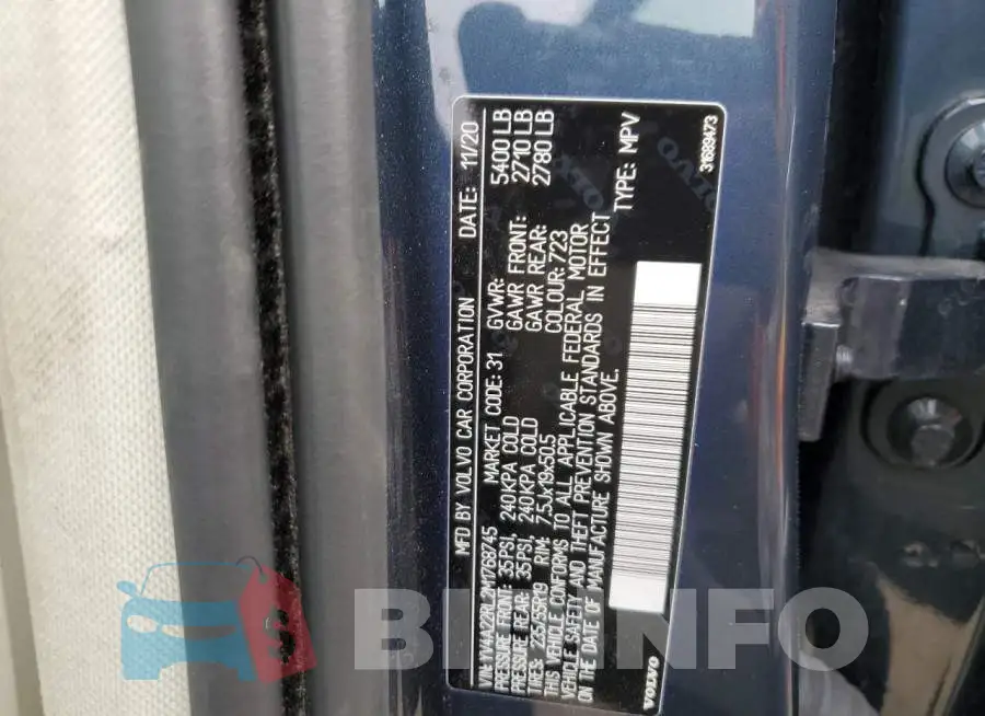 YV4A22RL2M1768745 Photo# 10