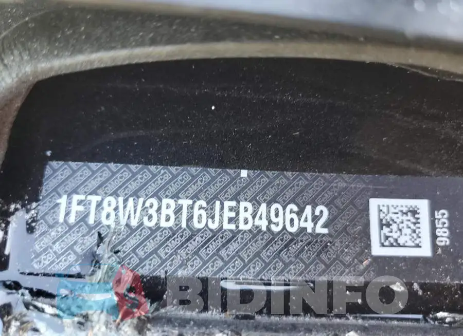 1FT8W3BT6JEB49642 Photo# 10